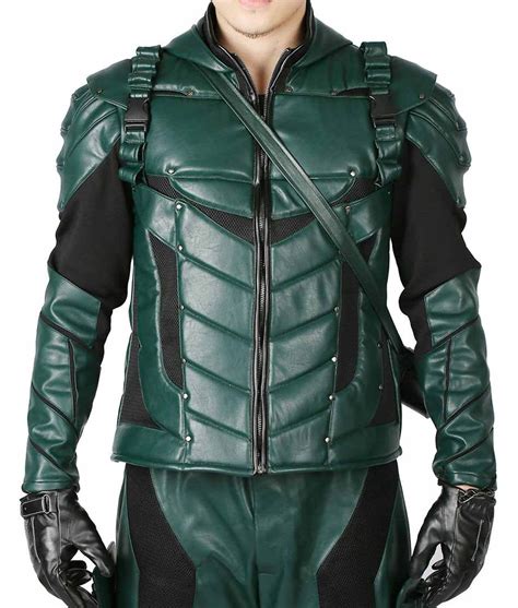 green arrow jacket replica|green arrow archery costume.